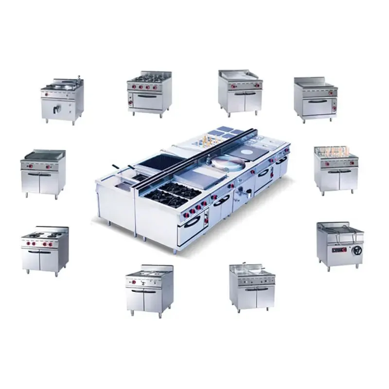Commercial Kitchen Equipment Restaurant One-Stop Western Kitchen Project Solution Hotel Restaurant Catering Equipment Supplies