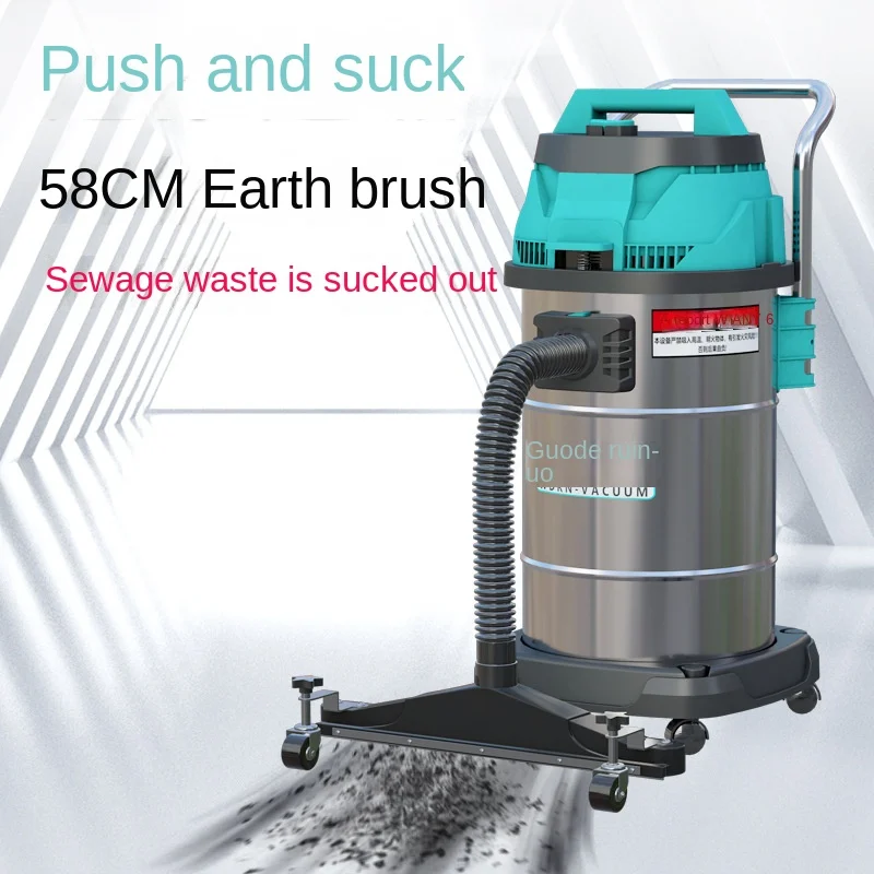 Powerful Large Suction Industrial Vacuum Cleaner Dust Commercial High Power Dust Extractor Collector Wet & Dry Vacuum Cleaner