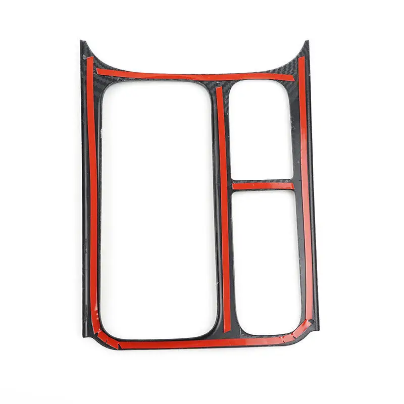 For VW Tiguan MK1 2008 - 2015 LHD Car Accessories Interior Central Control Water Cup Holder Frame Cover Sticker Trim