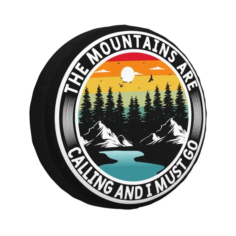 Чехол на запасное колесо Mountains Awake The Soul для Jeep Hummer 4x4 RV Adventure, защита для кемпинга, 14 дюймов, 15 дюймов, 16 дюймов, 17 дюймов