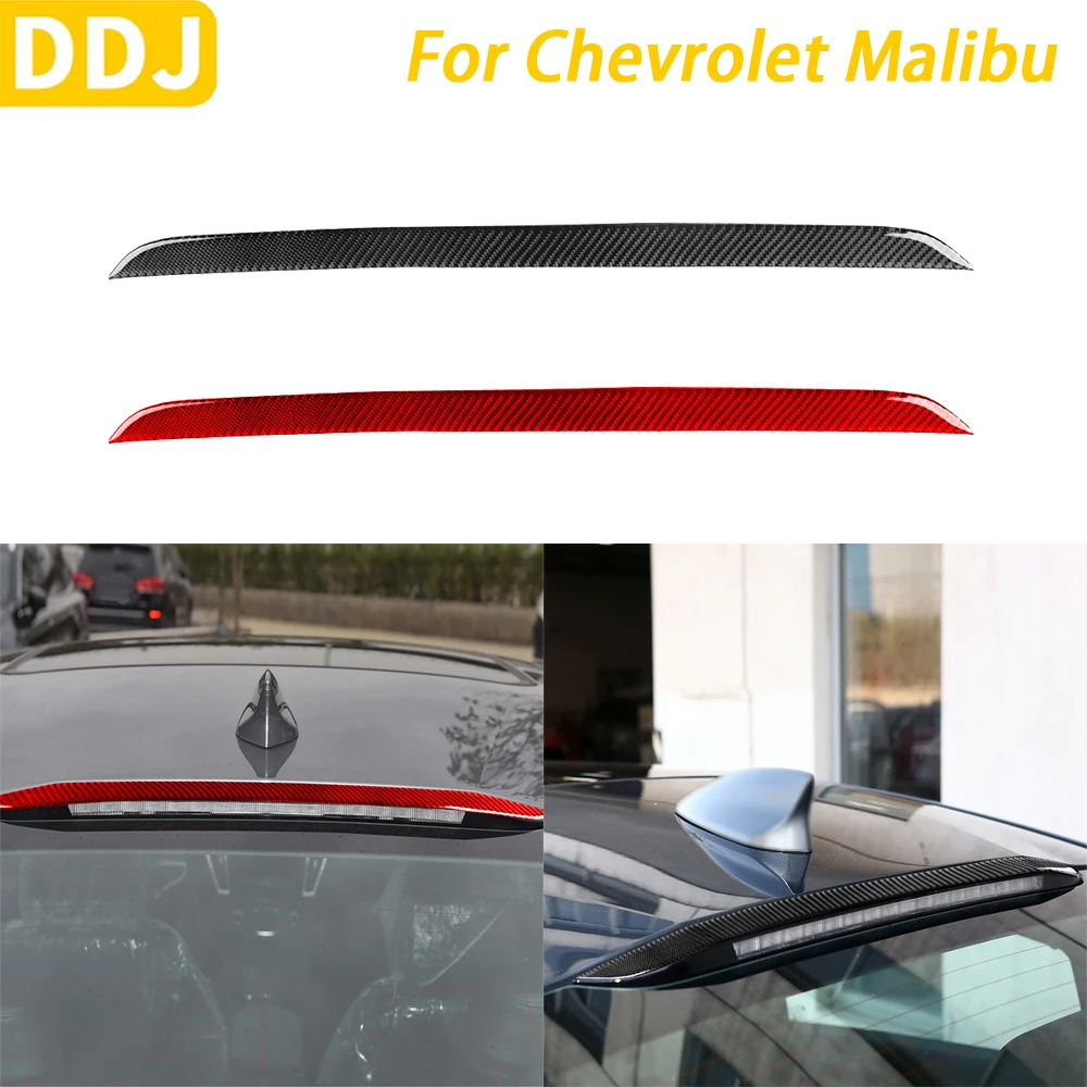 

For Chevrolet Malibu 2016-2024 Carbon Fiber Front Headlight Eyebrow Panel Decorative Cover Car Decoration Accessories Sticker