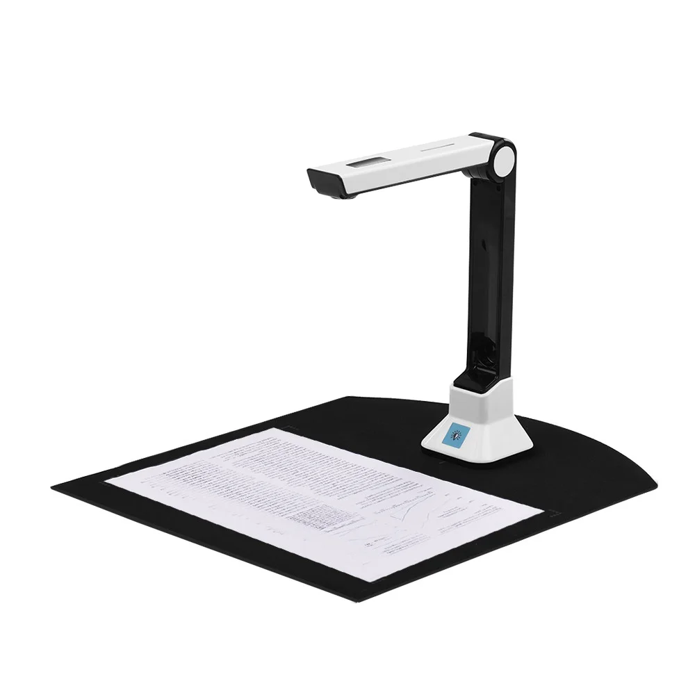 2025 BK50 Portable 10 Mega-pixel High Definition Book Scanner Capture Size A4 Document Camera for File Recognition Scanner