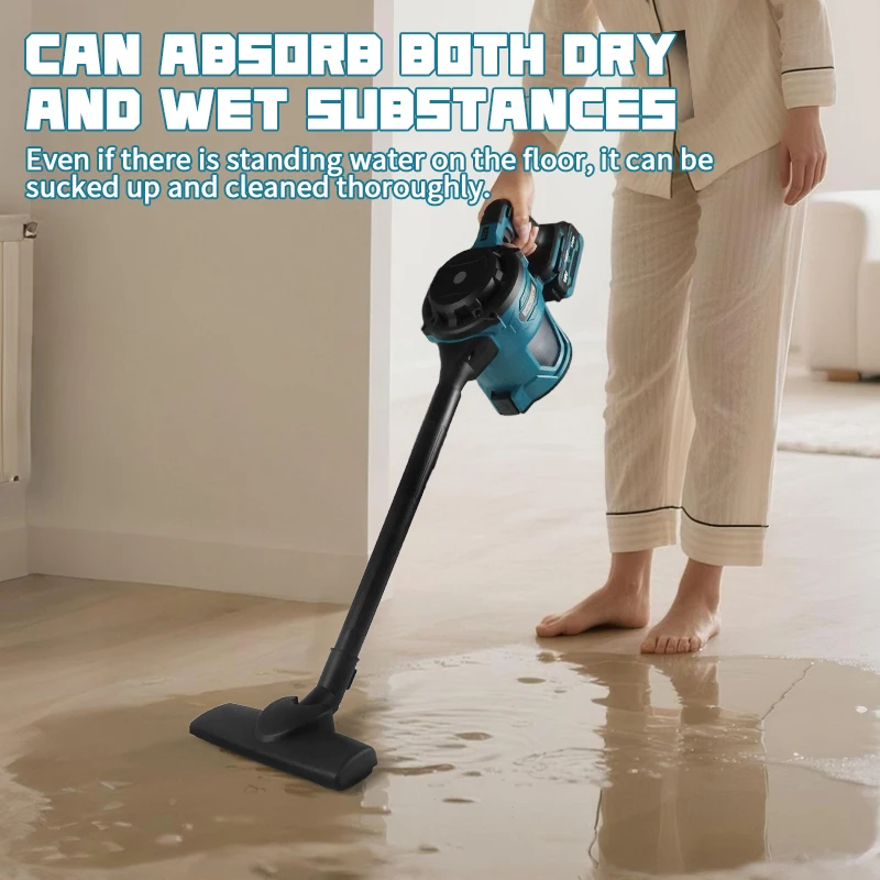 16000PA Big Suction Brushless Electric Vacuum Cleaner Dry/Wet Dust Collector Floor Carpet For Makita 18V Battery Pin ﻿