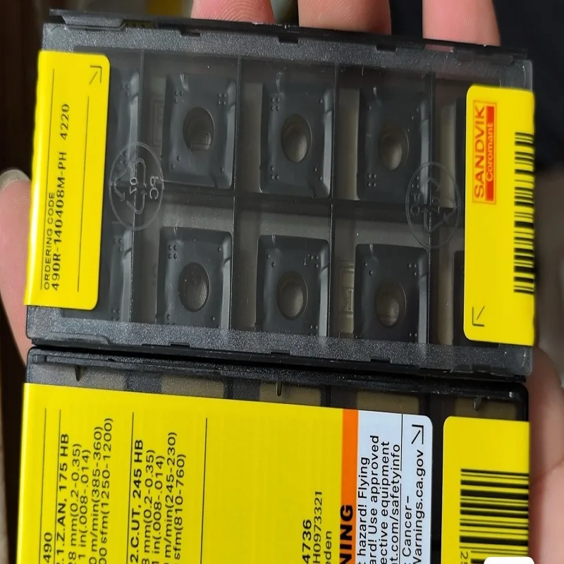 

Hard alloy cutting blades 490R-140408M-PH 4220