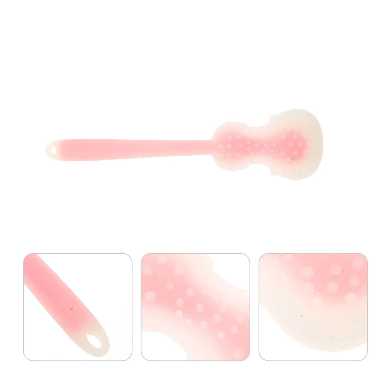 

Силиконовый массажер для меридианов в форме скрипки: прочный, безопасный, портативный, компактный, модный, для шеи, плеч и рук