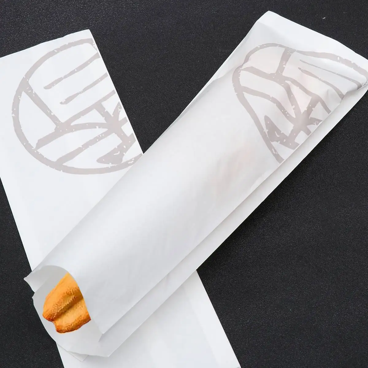 100pcs Greaseproof Paper Food Bags for Hot Dogs, Sandwiches, French Fries, Snacks – Dis... - SKU GPLB1917 - UGI Packaging