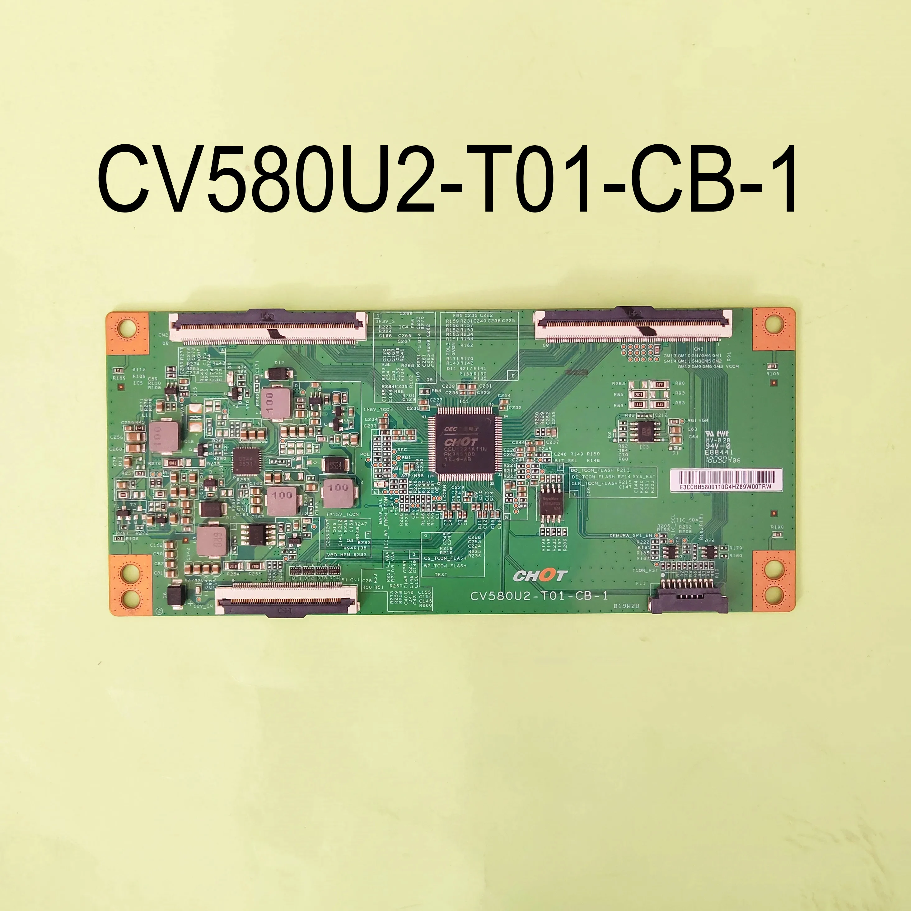 Original T-con Board CV580U2-T01-CB-1 Logic Board is for LC-58Q7330U 58PUS6203/12 58HK6100U HZ58A55 H58E3A 58R6E 58R7E1 TV Parts