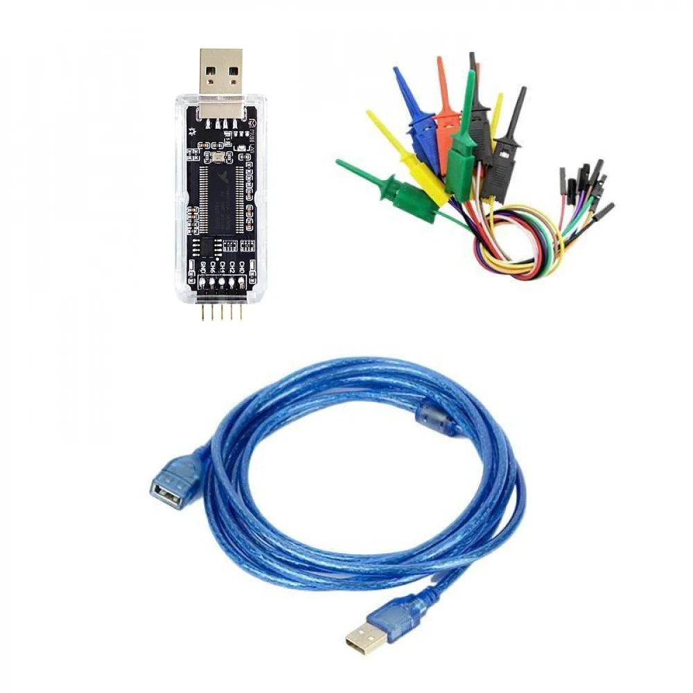 NanoDLA Logic Analyzer Microcontroller ARM FPGA Debugging Tool 24M Sampling 8-channel Open Source