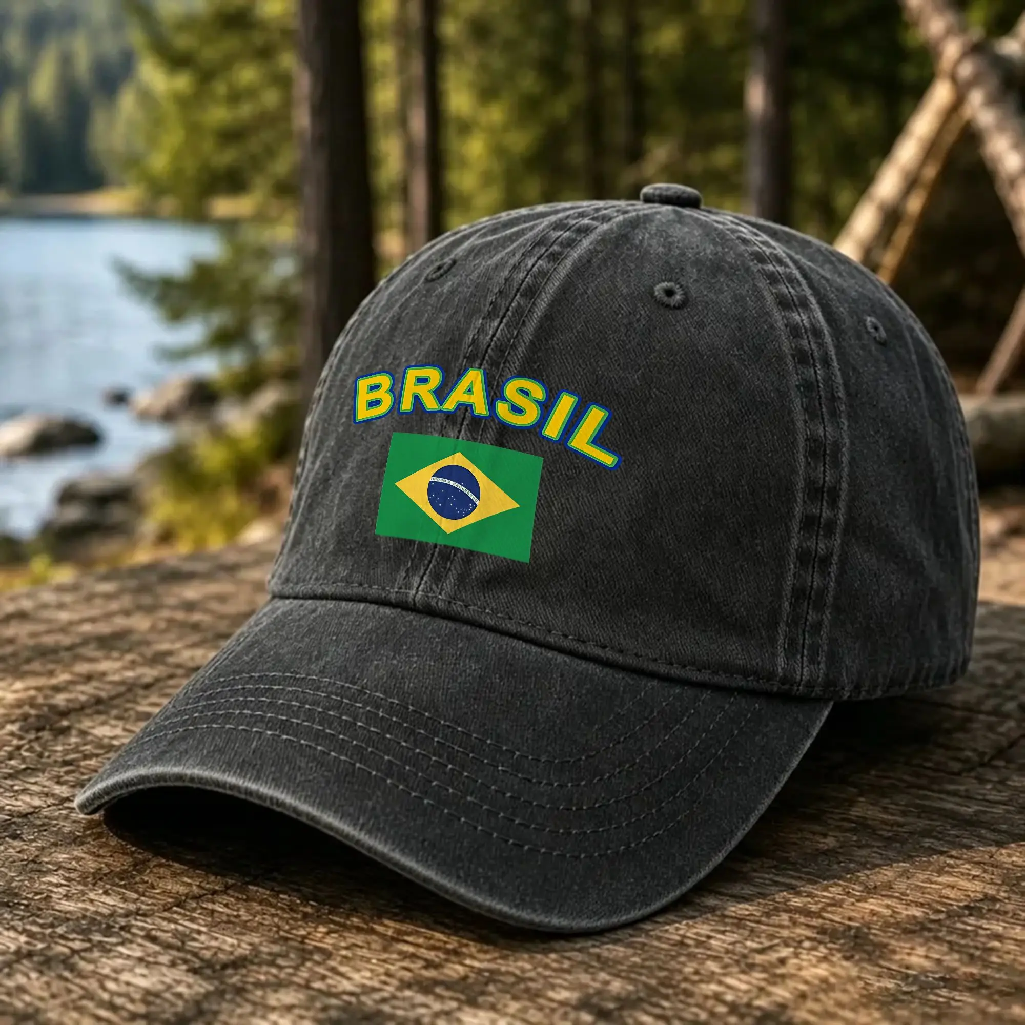 Brasil Sun Baseball Cap  Couple Women Print Trucker Hat Summer Trendy Kpop Rock High Quality Baseball Caps