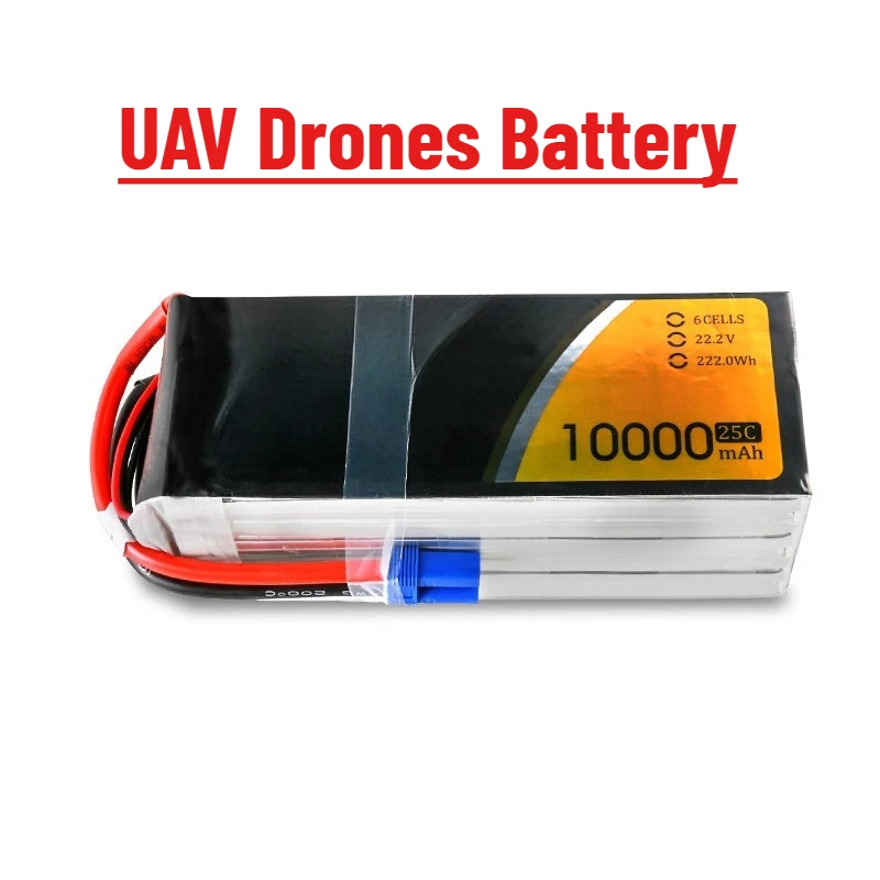 

8000/10000mAh 6S for Remote Control Model Aircraft Agricultural Plant Protection UAV Drones Battery