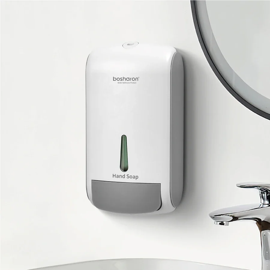 

Дозатор жидкого мыла, оптовая продажа, OEM, новое настенное крепление, АБС-пластик, 500 мл, заправленный ручной гель, ручной пресс, дозатор дезинфицирующего средства