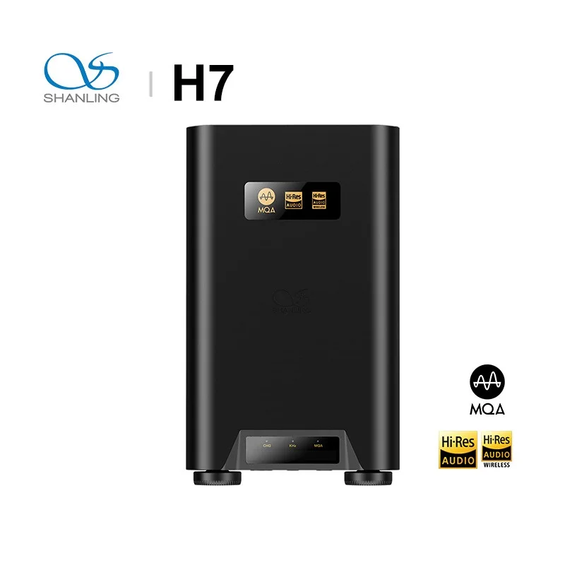 

SHANLING H7 High-End Portable DAC AMP Headphone Amplifier AK4191EQ AK4499EX chips Hi-Res MQA 8x Bluetooth 5.0 PCM768 DSD512 LDAC