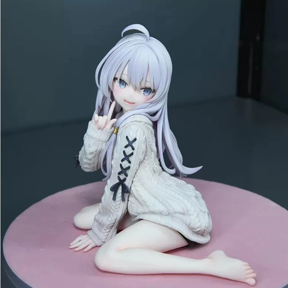 boneca-de-acao-elaina-da-serie-anime-the-journey-of-elaina-figura-de-pvc-colecionavel-com-vestido-de-malha-brinquedo-para-presentes-de-natal