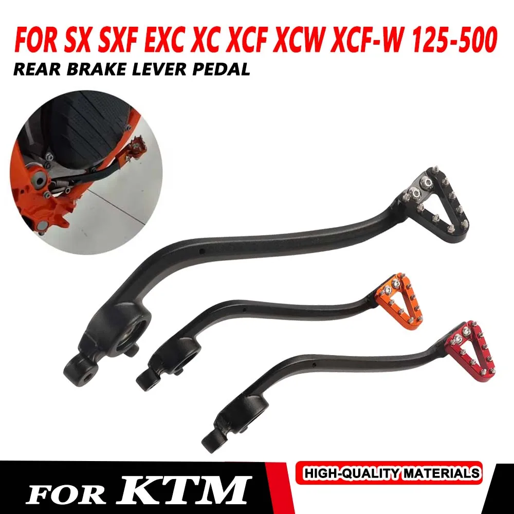 2008 - 2015 KTM SX SXF EXC 125 250 300 350 450 500 XC XC-F XCW XCF-W EXC-F 2016 モトクロスリアブレーキレバーペダルフットロッド