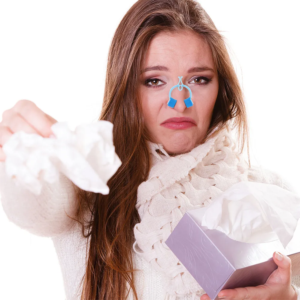 

10Pcs Nose Forming Device High Quality Reusable Nose Bleed Stoppers Easy to Use Convenient Household Nasal Clip for Breath