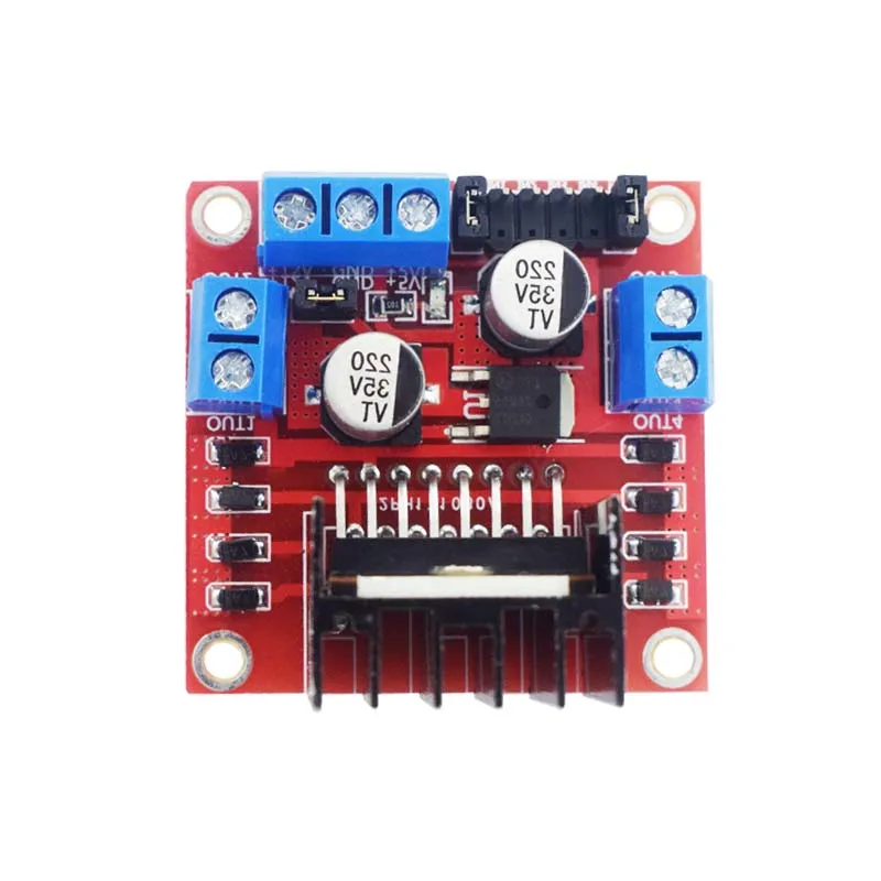 5 шт. L298N модуль платы драйвера постоянного тока шаговый двигатель умный автомобиль робот Пельтье высокой мощности двойной H-мост контроллер для Arduino