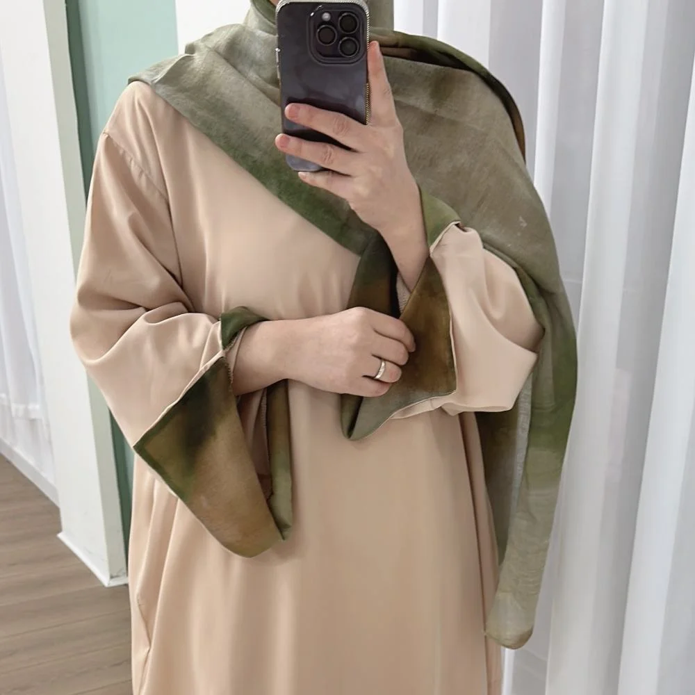

2025 Eid Abaya Printed Hijab Abaya Set Islam Clothing Muslim Women Dress Ramadan Kaftan Turkey Kebaya Caftan Marocain Femme Robe