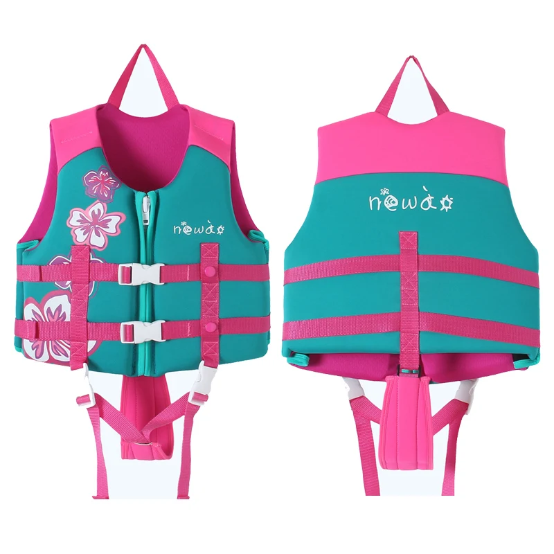 Chaleco salvavidas infantil pesca flotabilidad alta rayas - imagen 3
