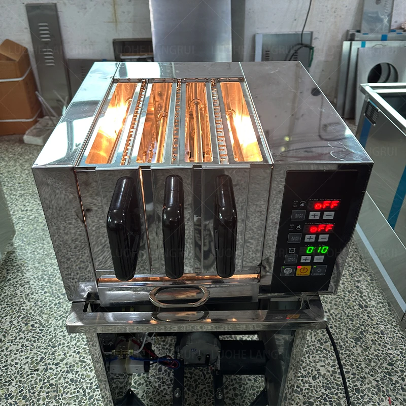 Automatic Barbecue, Rotating Skewers, Satay Grill, BBQ Machine, Electric Rotisserie, Outdoor Cooking Equipment