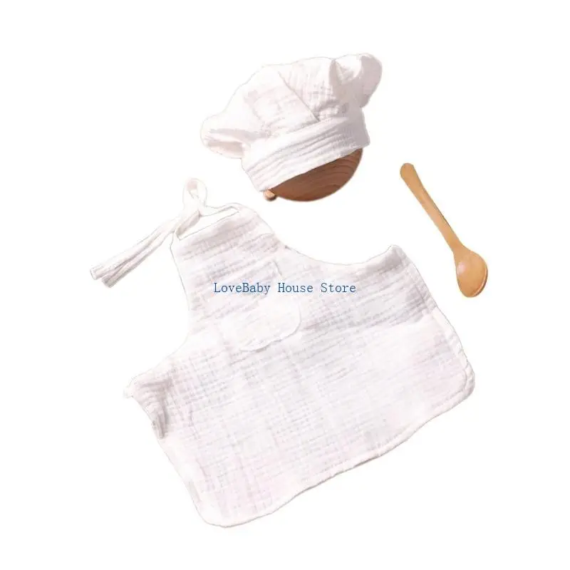 مجموعة دعامات التصوير الفوتوغرافي الأنيقة من سلسلة الشيف لحديثي الولادة من BX0D، مثالية لالتقاط الصور الفوتوغرافية لحديثي وحفلات