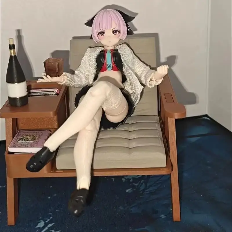 

НОВИНКА: 1 комплект 3D-печатной мебели для отдыха, миниатюрная модель кресла для чтения в масштабе 1/12 для диорамы, кукольного домика, настольного украшения, домашнего декора