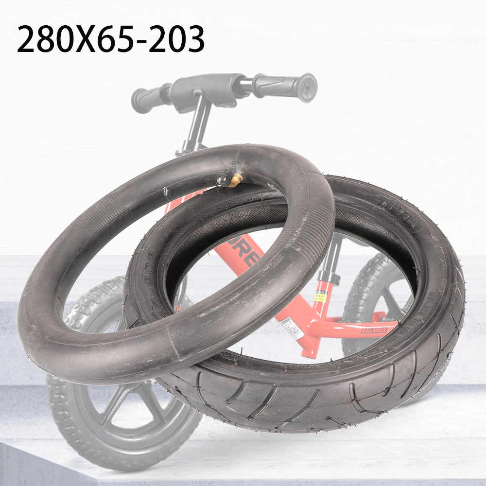 

12 Inch 280x65-203 Baby Stroller Inner Outer Tires Wearproof Pneumatic Tire for Electric Scooter Bike Stroller Pushchair Parts