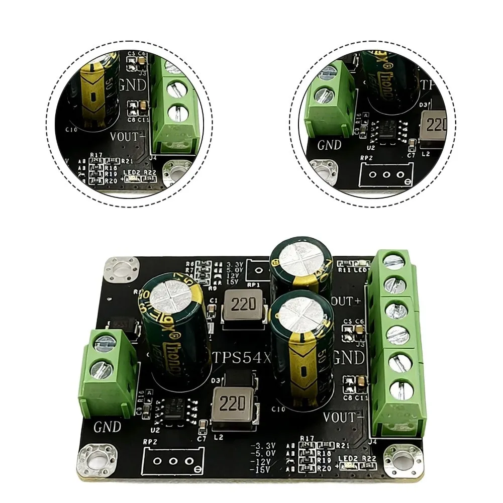 

Модуль импульсного источника питания TPS5430, DC-DC понижающего типа, с одним входом от 5,5 до 36 В, подходит для систем питания и освещения.