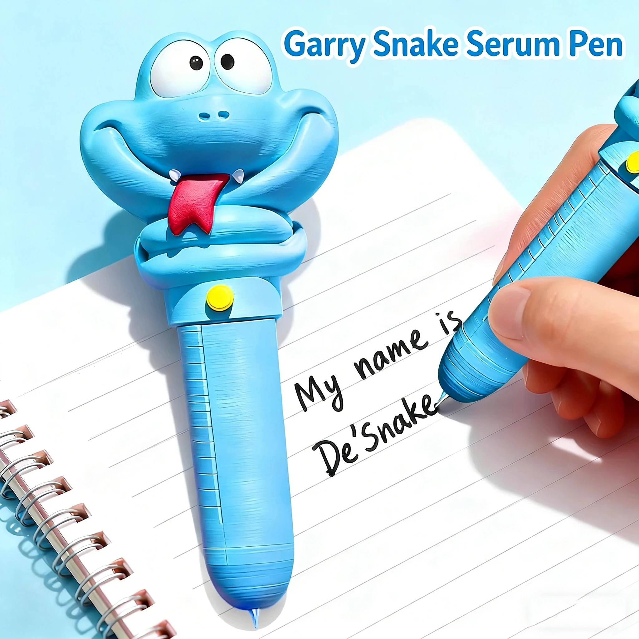 Zootopia 2 Carrot Recording Pen (60S Mini Recorder) 2-in-1 3D Printed Serpentine Serum Test Tube Pen Movie Cosplay Prop Gift - Image 3