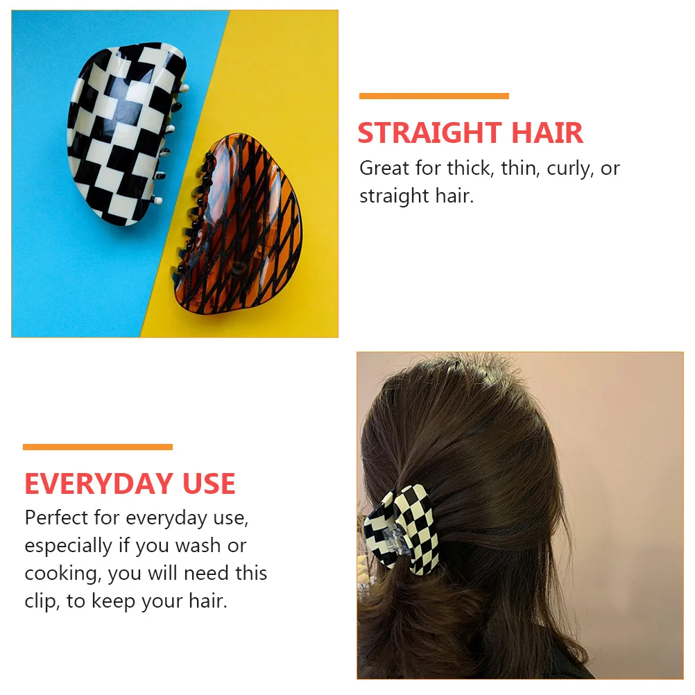 

1 шт. шикарный изысканный головной убор с зажимом в виде акулы, прочный материал, черный, белый цвет, толстые, тонкие, вьющиеся, прямые волосы, повседневное использование, путешествия