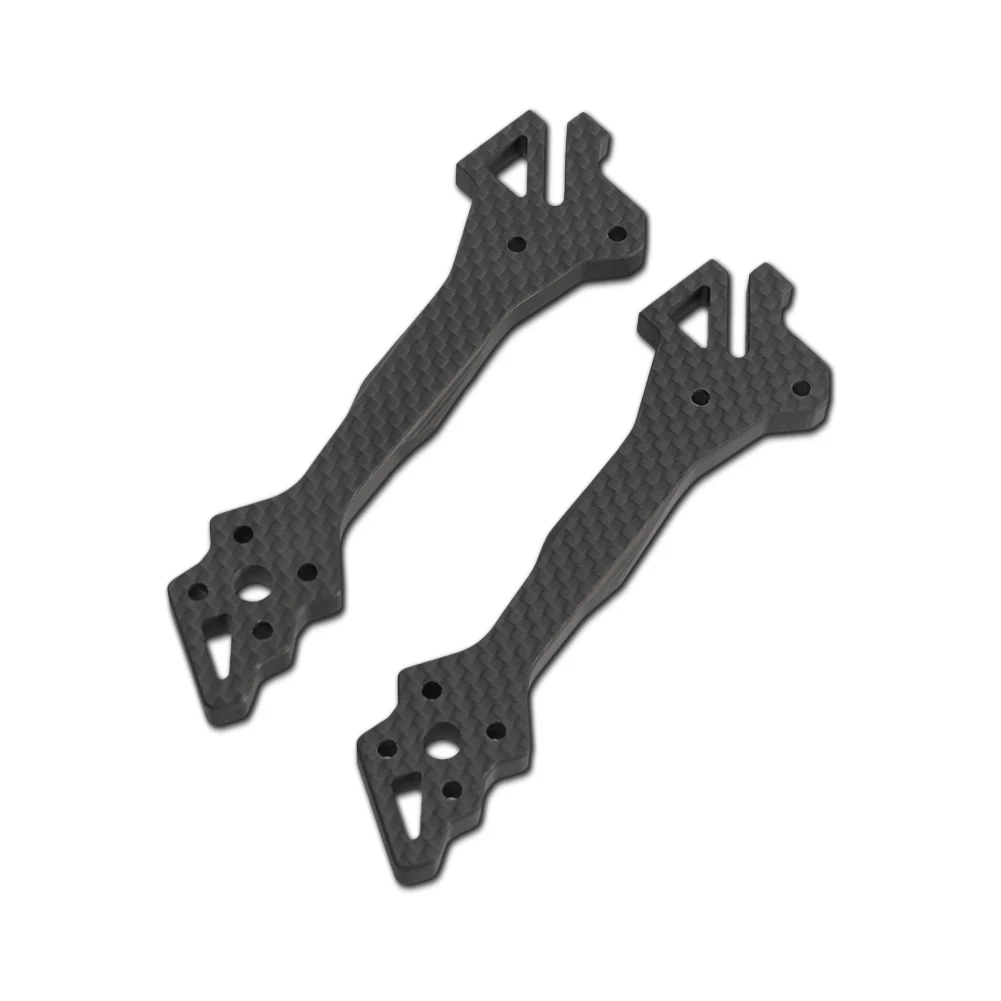 Bras de rechange en fibre de carbone pour FlyFishRC, Volador II VD5, cadre compatible DJI O3, unité d'air FPV RC Racing Drone, 2 pièces