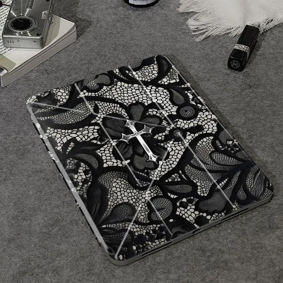 Creative Pattern Art Holder Cover Tablet Case For iPad Mini 6 7 Pro 2025 Air 4 5 M3 M2 1 2 M4 11inch Pro 11th 10th 9th 8th 7th