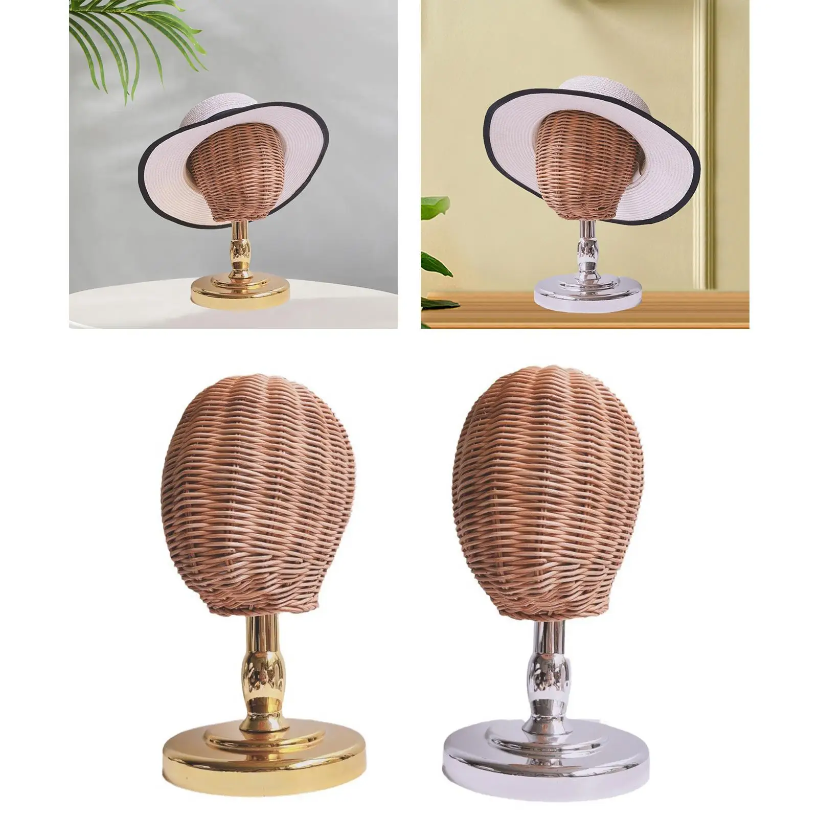 

Mannequin Head Stand Model Headphones Rack Hat Holder Display Headphones Wig