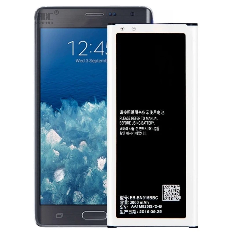 3.85V 3000mAh Mobile Phone Battery EB-BN915BBC For Samsung Galaxy Note Edge N915 N915F N915A N915T N915K/L/S N915V N915G N9150