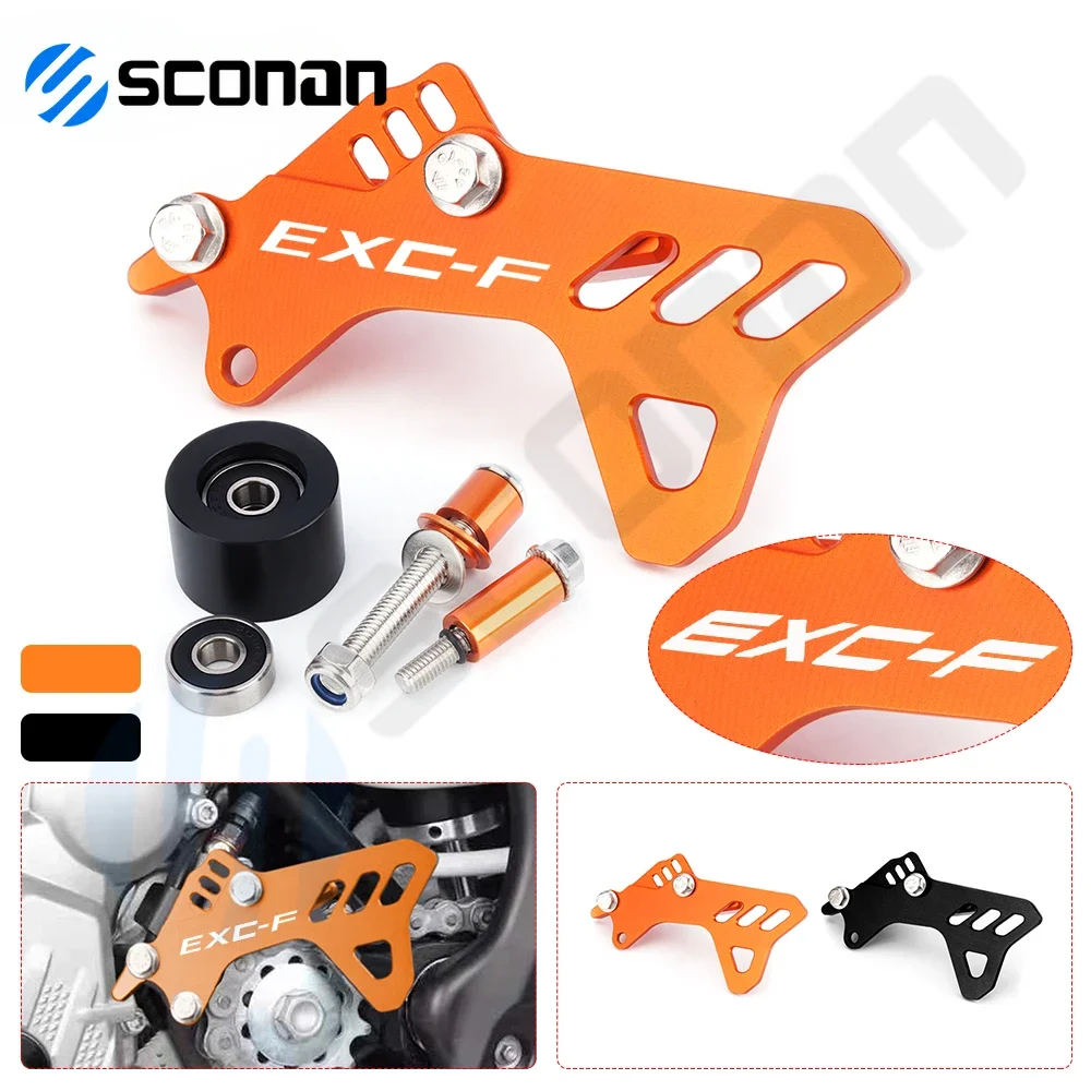 

Motorcycle Sprocket Guard Protector Chain Guide Guard Cover For KTM 250 300 350 SX XC EXC TPI EXCF SXF XCF XCW 2017 - 2022 2021