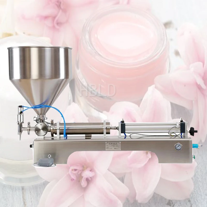 

Honey Cream Shampoo Filling Machine Semi-Automatic Piston Type Paste Liquid Packaging Machine