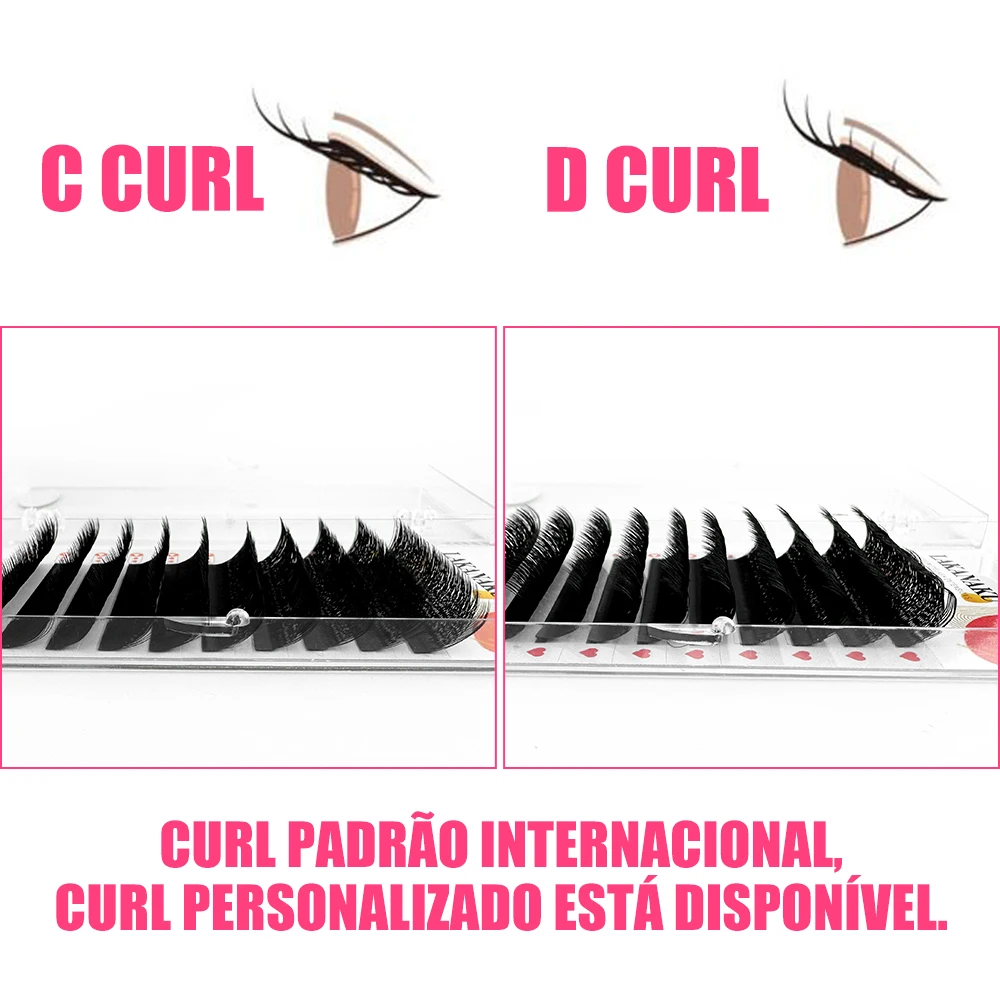 LAKANAKU Lashes 8D W Shape Lashes Extensions 8D W Premade Volume Fans High Quality False Eyelashes Supplies Natural Extensions