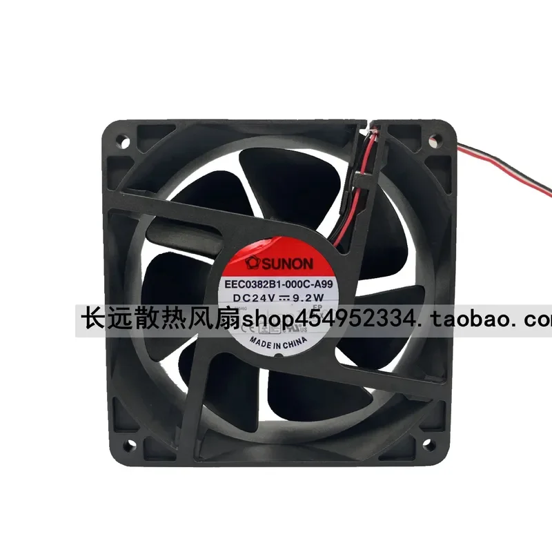 for SUNON for Jianzhun EEC0382B1-000C-A99 12038 DC24V 12CM Welding Machine Fan New