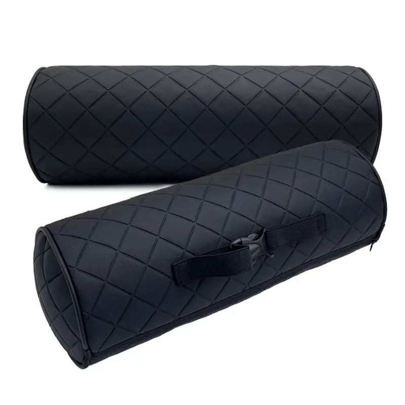 

Universal Car Seat Neck Pillow Headrest Leather Chair Cervical Surpport Pad Breathable Office Headrest Car Interior Accessories