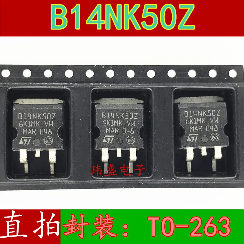 Free shipping    STB14NK50Z B14NK50Z TO-263   5     10PCS