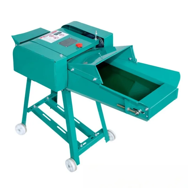 Small household guillotine machine Livestock cattle, sheep and horses Livestock breeding Feed pulverizer Pig grass lawn