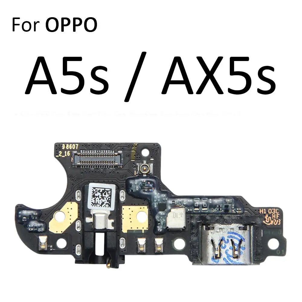 USB Charging Port Dock Plug Connector Charger Flex Cable For OPPO A1 Pro 5G A1k A1x A3 A3s A5 A5s AX5 AX5s A7 A7x AX7 A8 A9 A9x