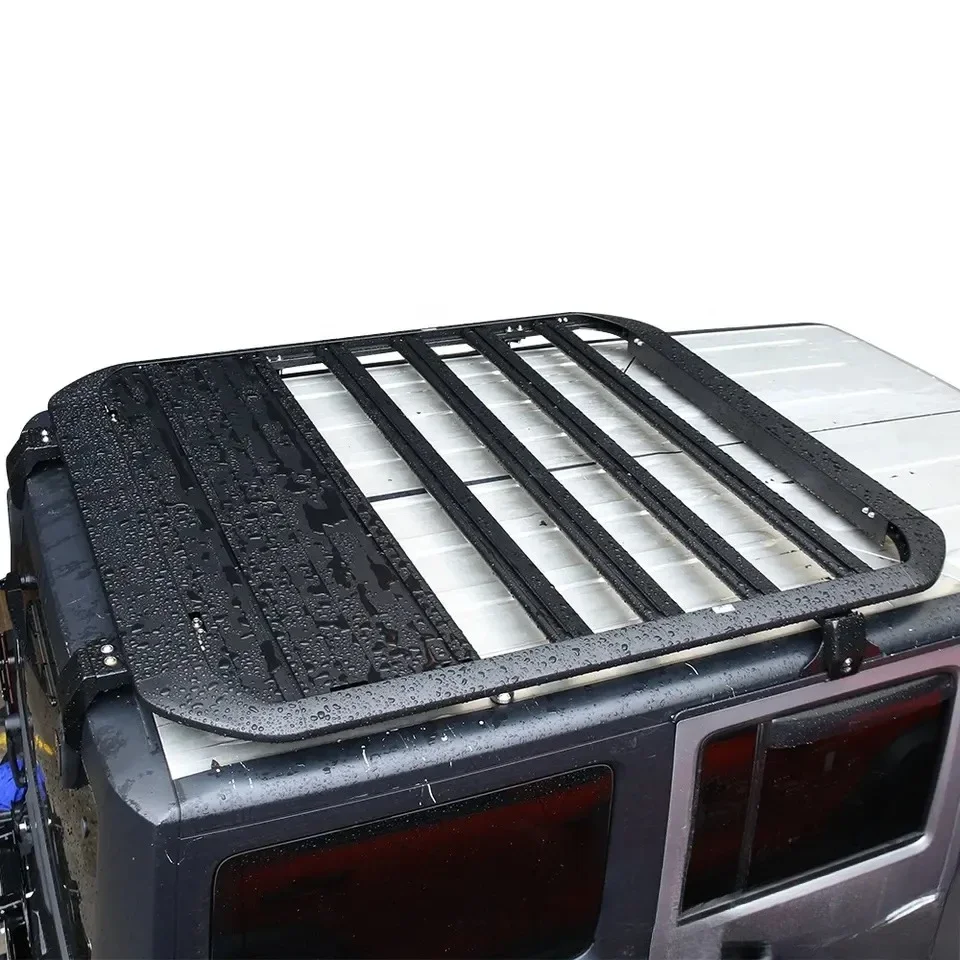 For Jeep Wrangler JK JL 2007-2024 Hot 4X4 Off Road Cargo Carriers Car Roof Luggage Racks Platform Roof Racks