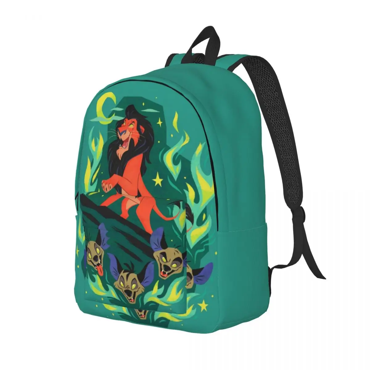 Custom The Lion King Mufasa Wallpaper Travel Canvas Backpack Men Women School Laptop Bookbag College Student Daypack Bags