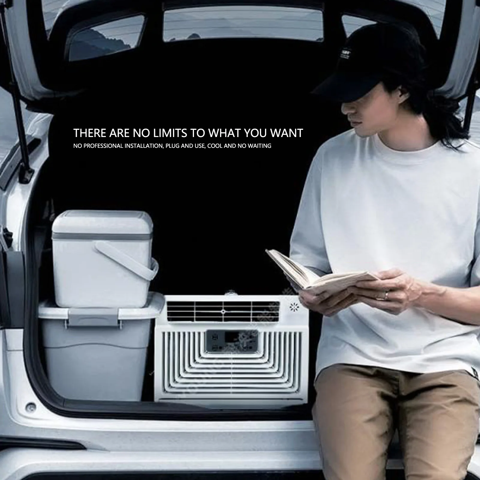 

Портативный кондиционер, блок переменного тока, 300 Вт, сенсорная панель, экологически чистый портативный вентилятор воздушного охлаждения с дистанционным управлением для офисного кемпинга