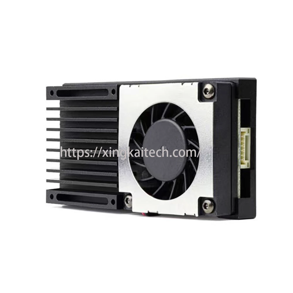 Modulo di trasmissione video di simulazione Spot VTX 5.8G 80CH 10W Drone FPV a lungo raggio per fotografia aerea ad alta potenza con microfono incorporato