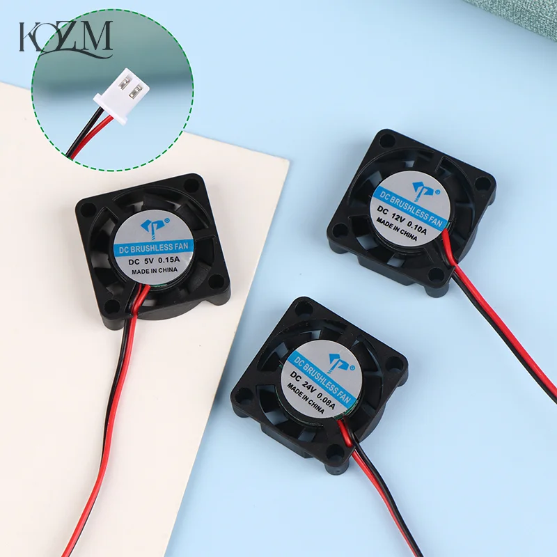 1Pc 25*25*7mm DC2507 Cooling Fan 2-Pin Mute 5V 12V 24V Brushless Chipset Heatsink Mini Cooling Fan Purifier Fan