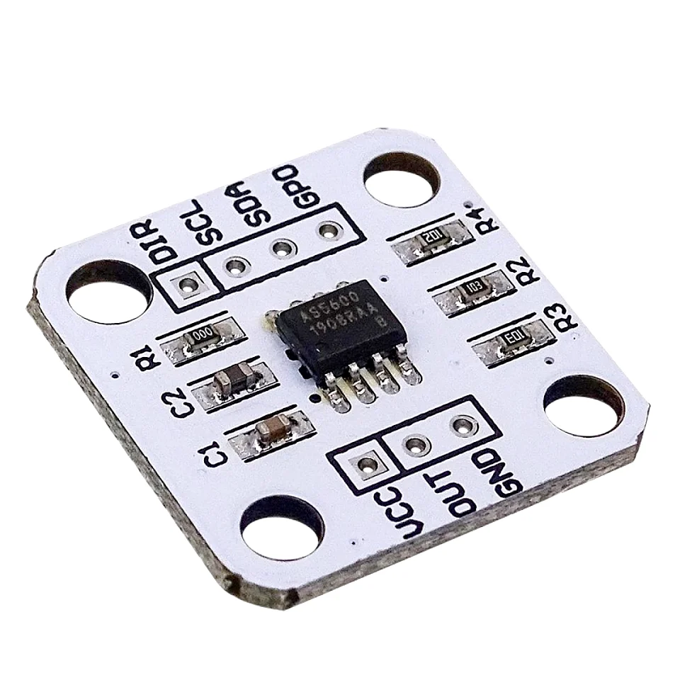 1pcs AS5600 magnetic encoder magnetic induction angle measurement sensor module 12bit high precision