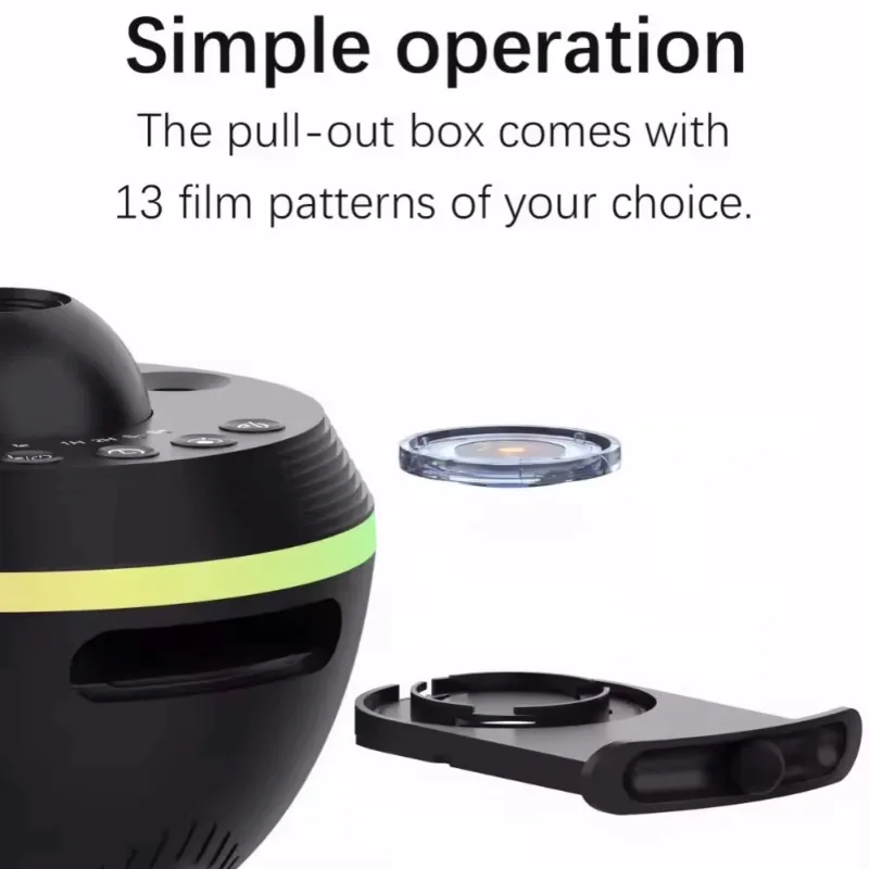 2026 New Upgraded Smart Galaxy Light Projector 5th Generation Meteor and Galaxy Projector 360 Light Emitting Diode Galaxy