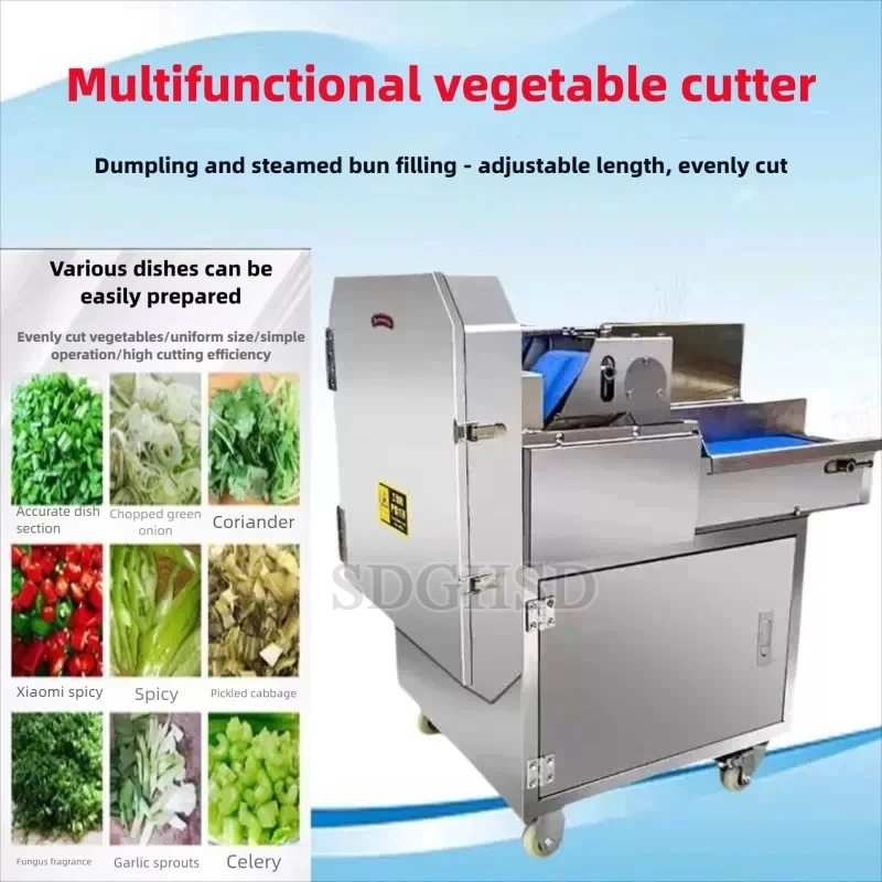Image of Kommerzieller Elektrischer Gemüseschneider Kartoffelschneider Multifunktionaler Obst- und Gemüseschneider