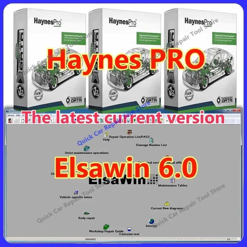 2026 Hot Sale Haynes PRO 2018 Auto Repair Workshop Manual & Elsawin 6.0 Software for VW Audi Skoda Full Nitro Support Instant Do